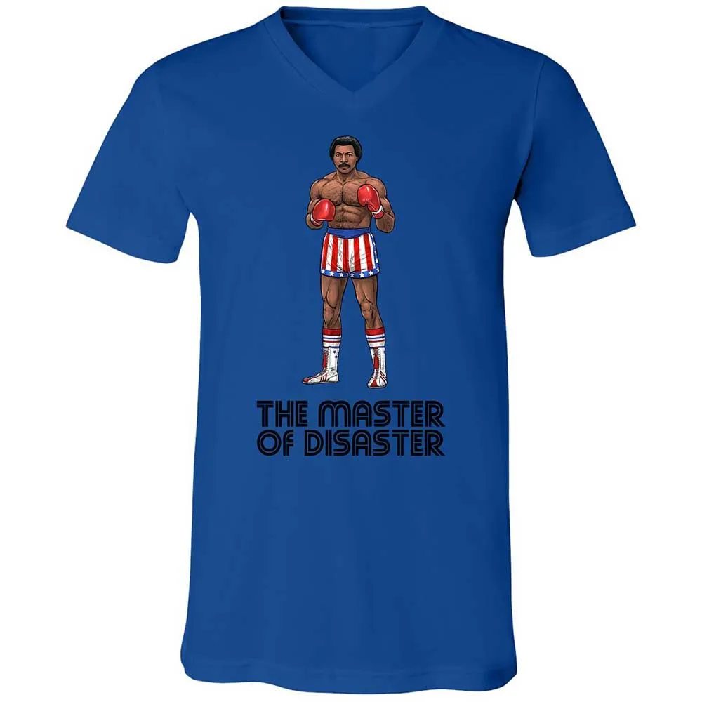 Unisex V-Neck T-Shirt - W3V7PSTU - True Royal - 3