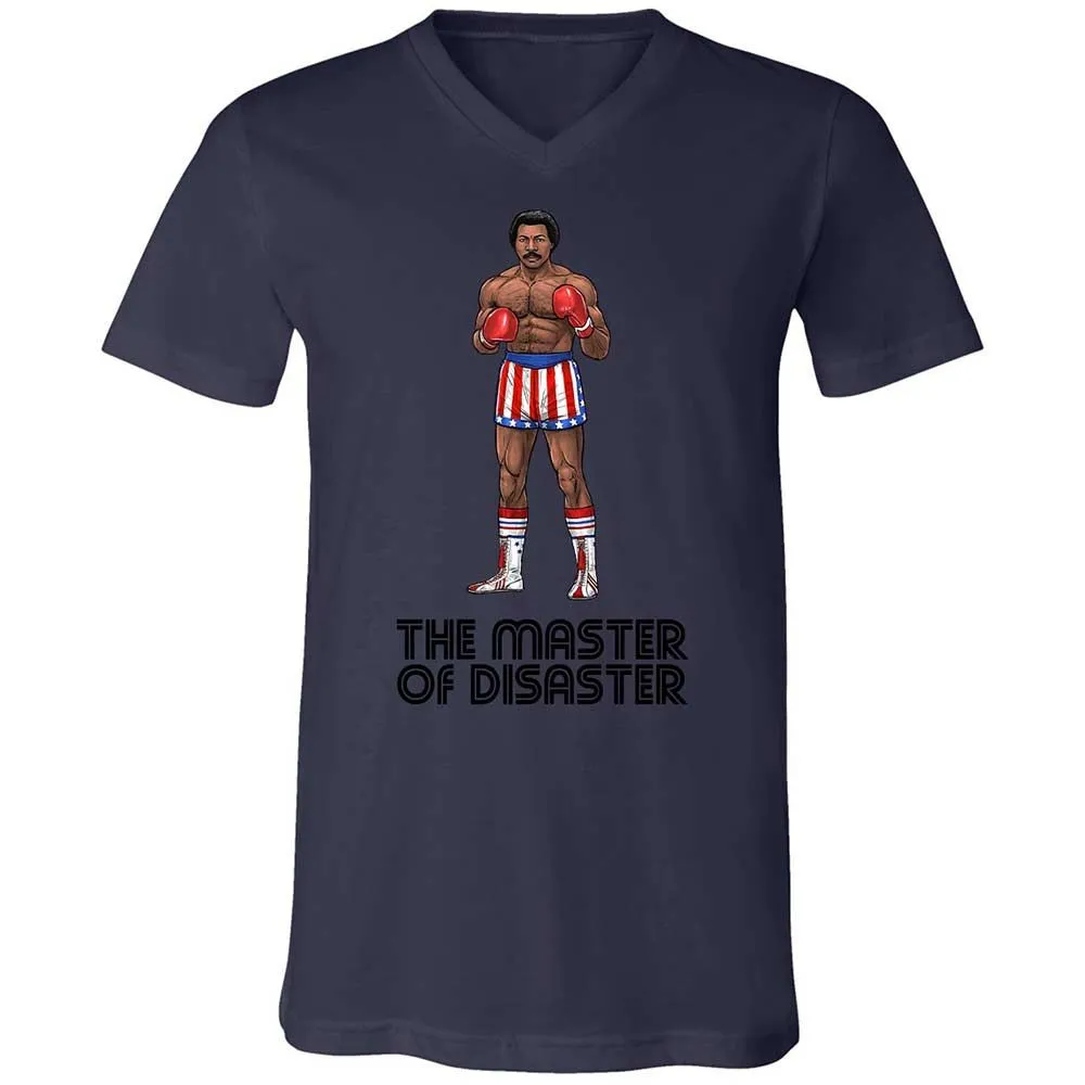Unisex V-Neck T-Shirt - W3V7PSTU - Navy - 12