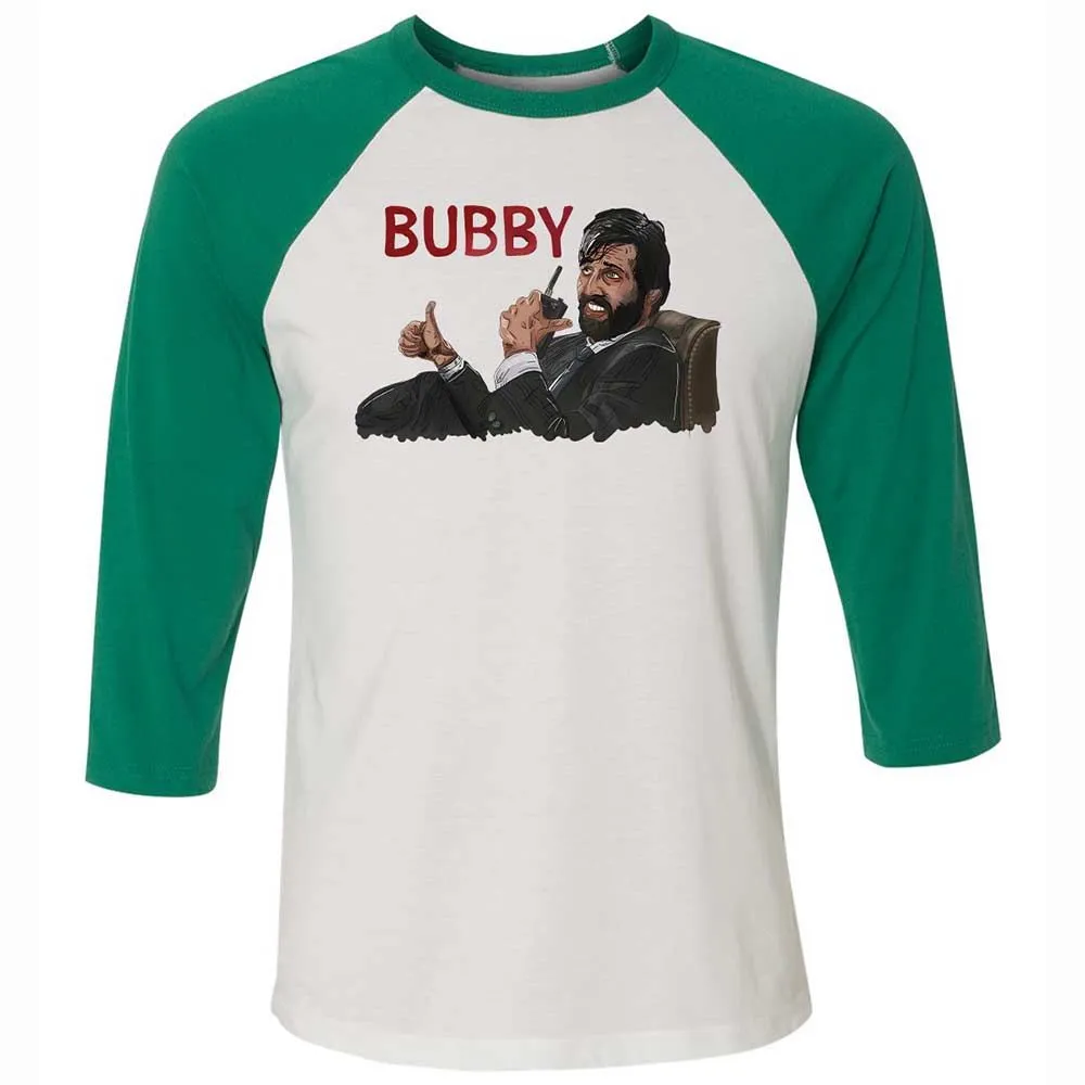Unisex 3/4 Baseball Tee - WCCSACKY - White/Kelly - 6