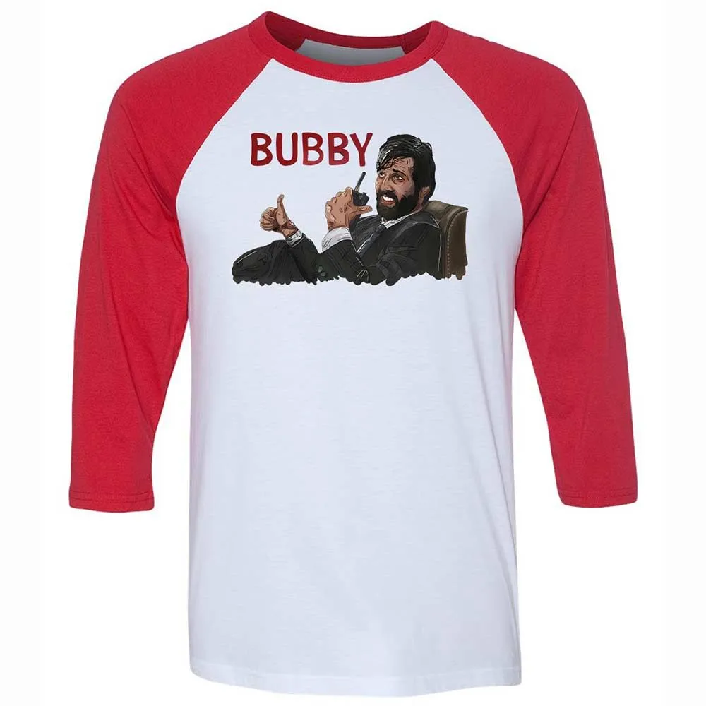 Unisex 3/4 Baseball Tee - WCCSACKY - White/Red - 9
