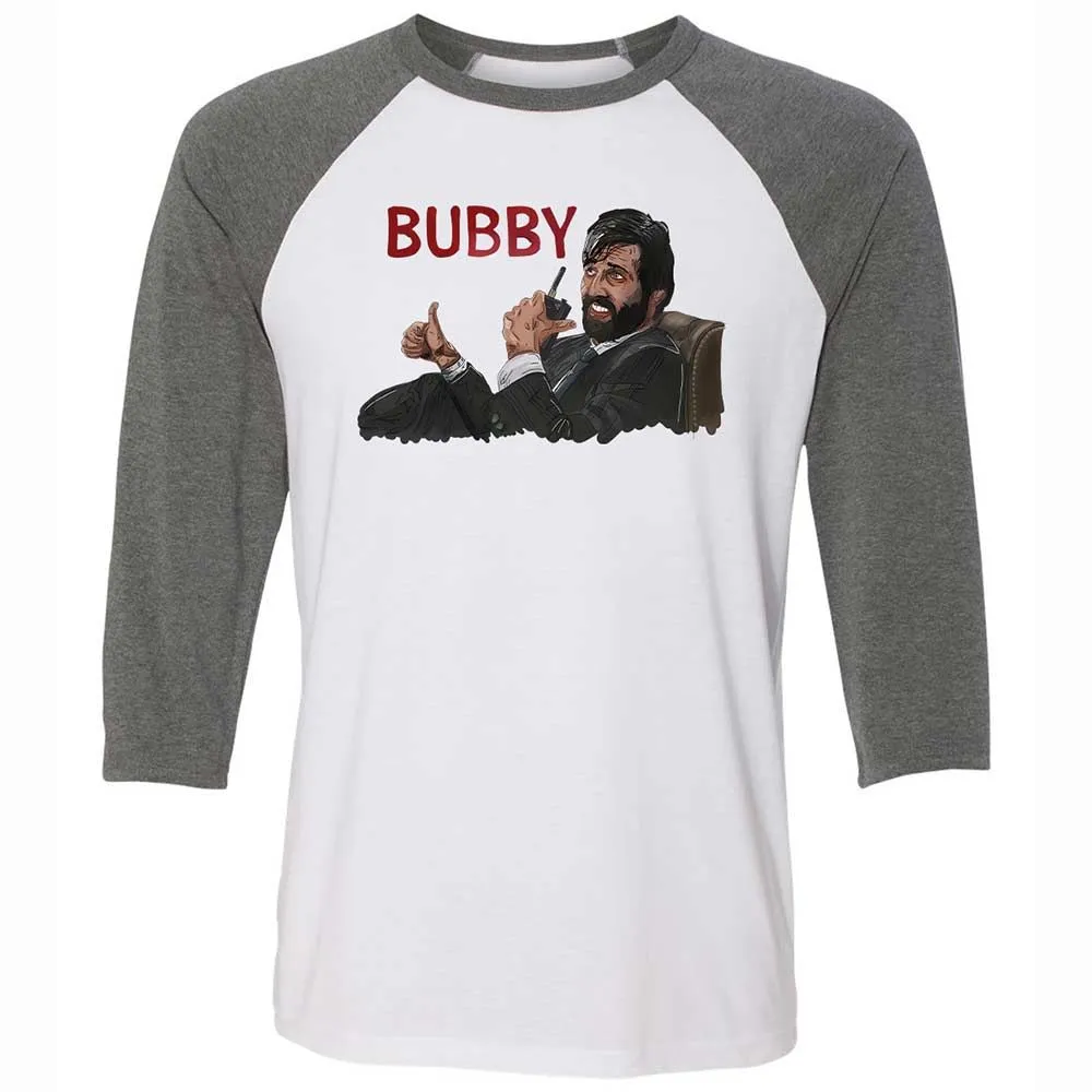 Unisex 3/4 Baseball Tee - WCCSACKY - White/Deep Heather - 11