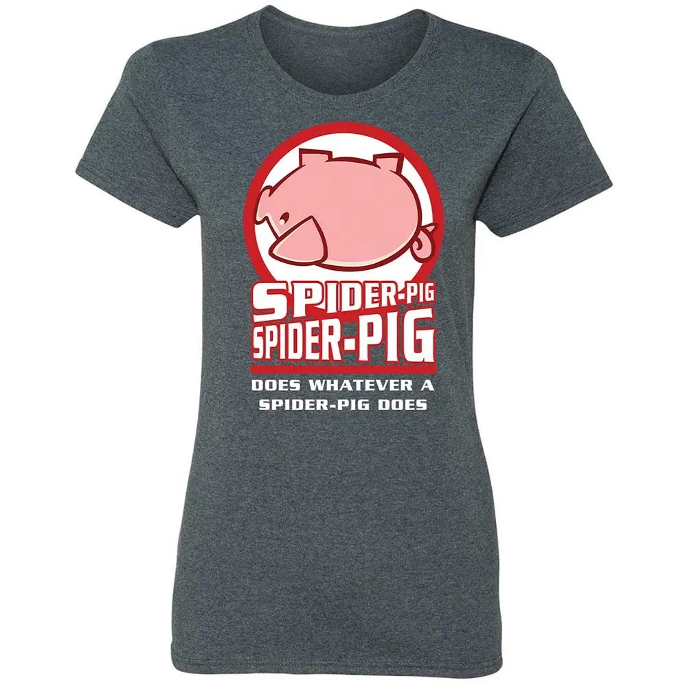 Spider-Pig, Spider-Pig - Dark Heather - 6