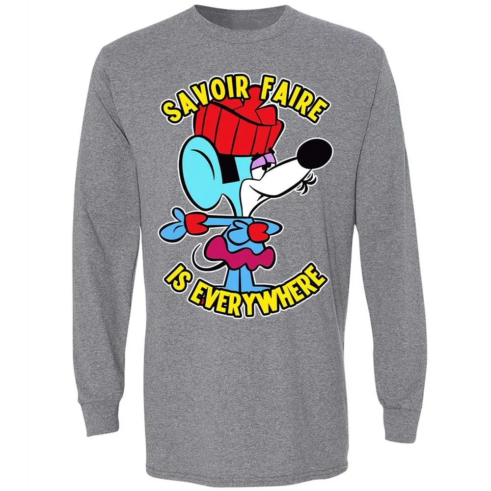 Long Sleeve T-Shirt - PRU1SJ6K - Graphite Heather - 8