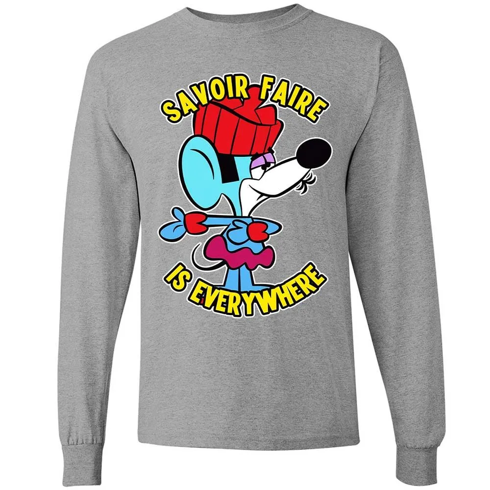 Long Sleeve T-Shirt - PRU1SJ6K - Sport Grey - 19