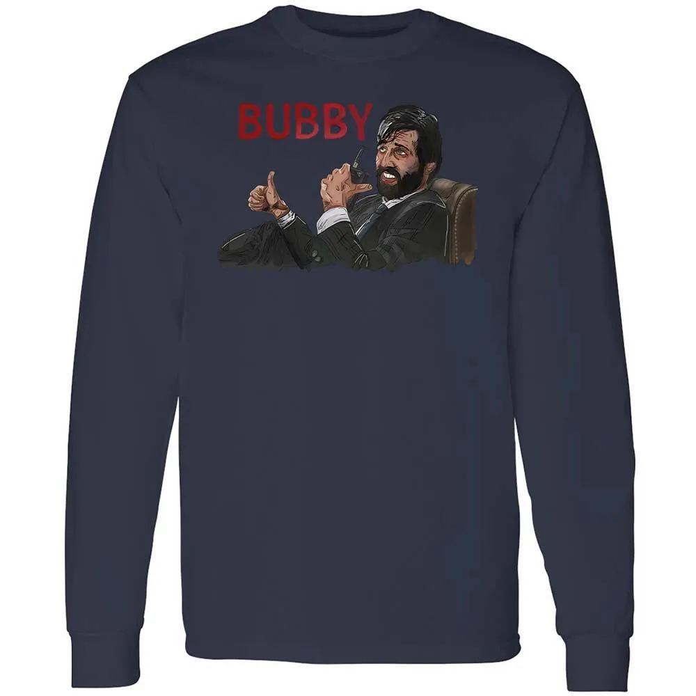 Long Sleeve T-Shirt - 6PH7QJWU - Navy - 13