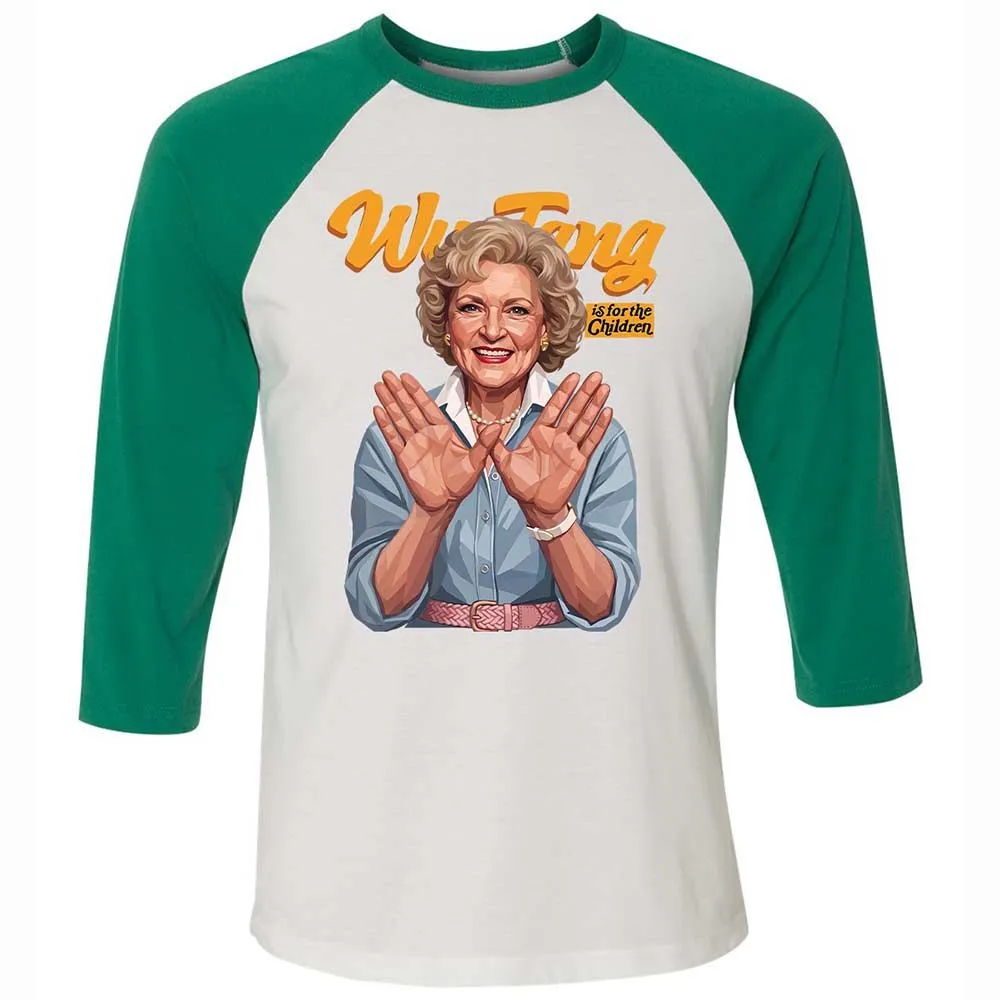 Stay golden and for the children - White/Kelly - 6