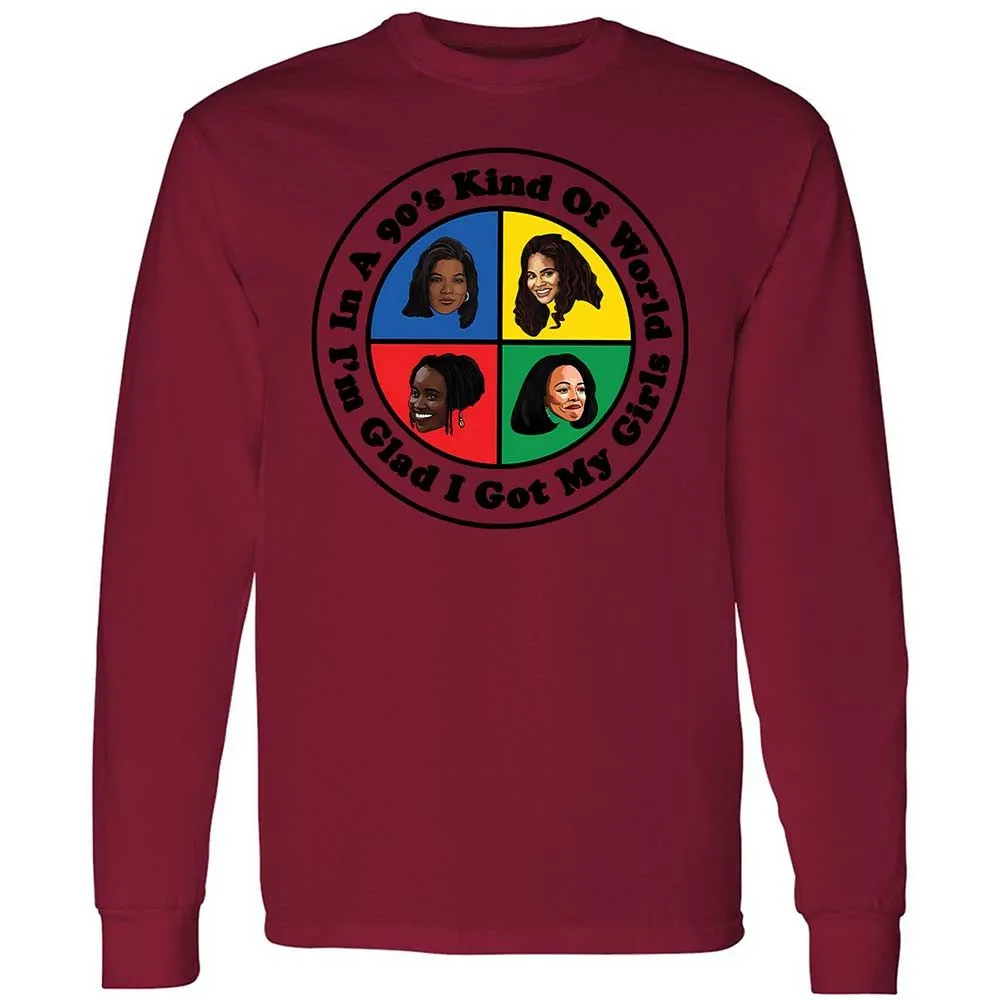 Long Sleeve T-Shirt - 177DQRM1 - Cardinal Red - 17