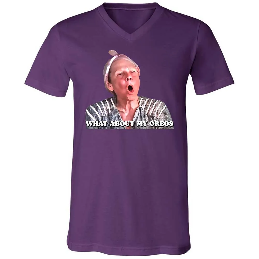 Unisex V-Neck T-Shirt - L5KUWDVC - Team Purple - 10