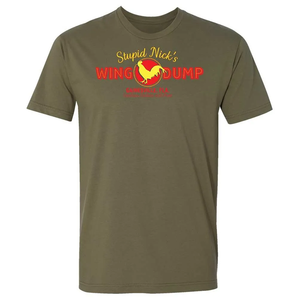 Stupid Nick's Wing Dump - Military Green - 12
