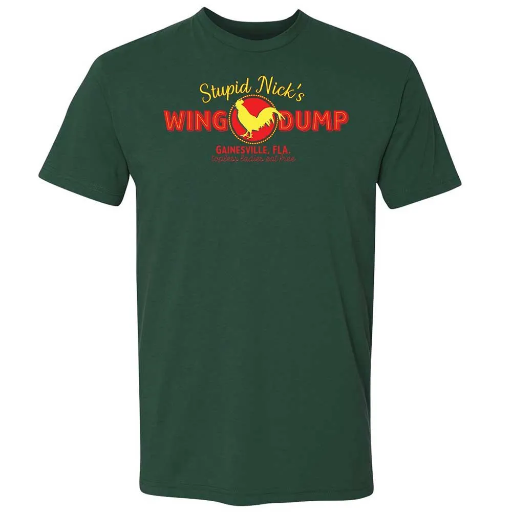 Stupid Nick's Wing Dump - Forest Green - 16