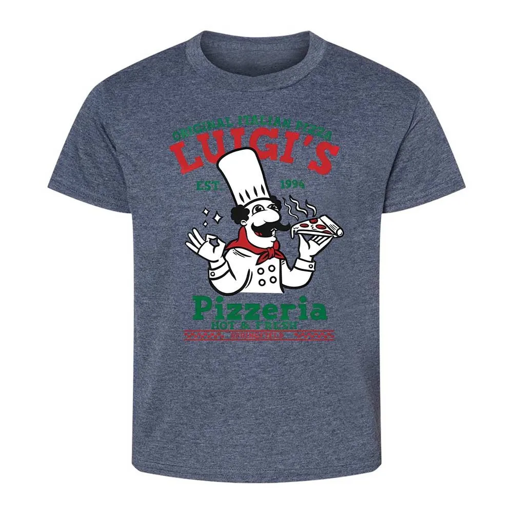 Kids T-Shirt - Z965KW4L - Heather Navy - 15