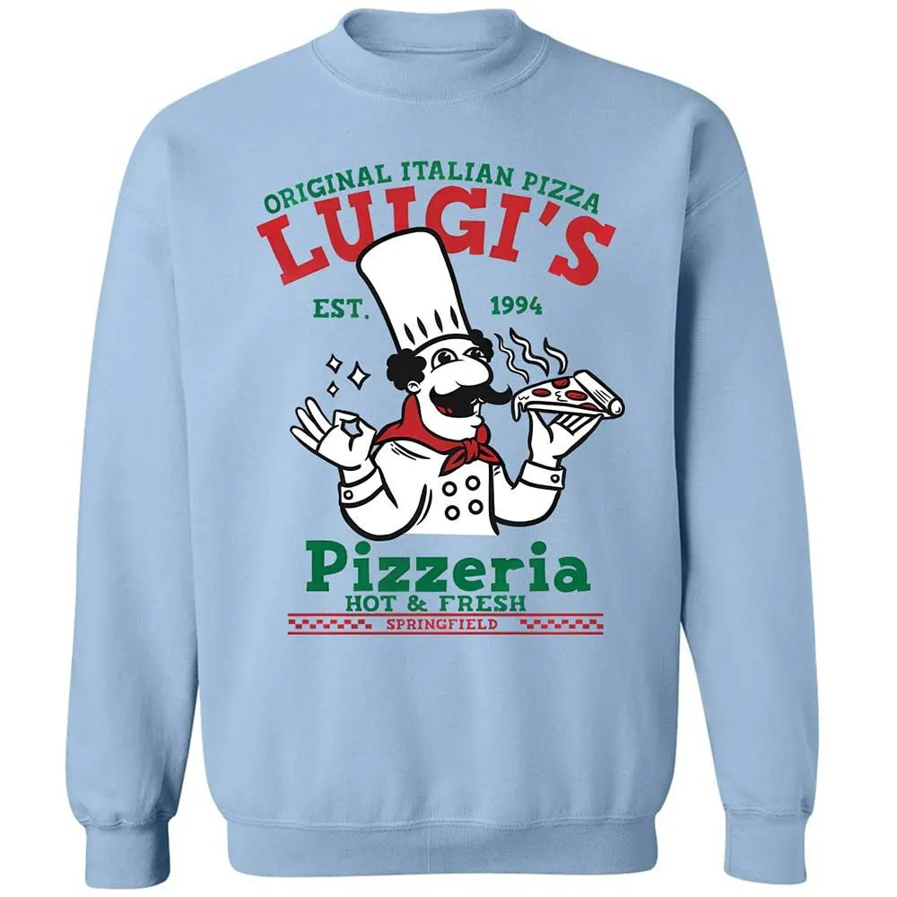 Classic Unisex Sweatshirt - LVWA7TU4 - Light Blue - 4