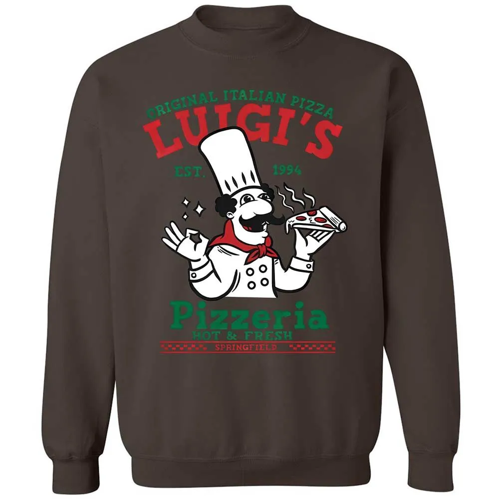 Classic Unisex Sweatshirt - LVWA7TU4 - Dark Chocolate - 16