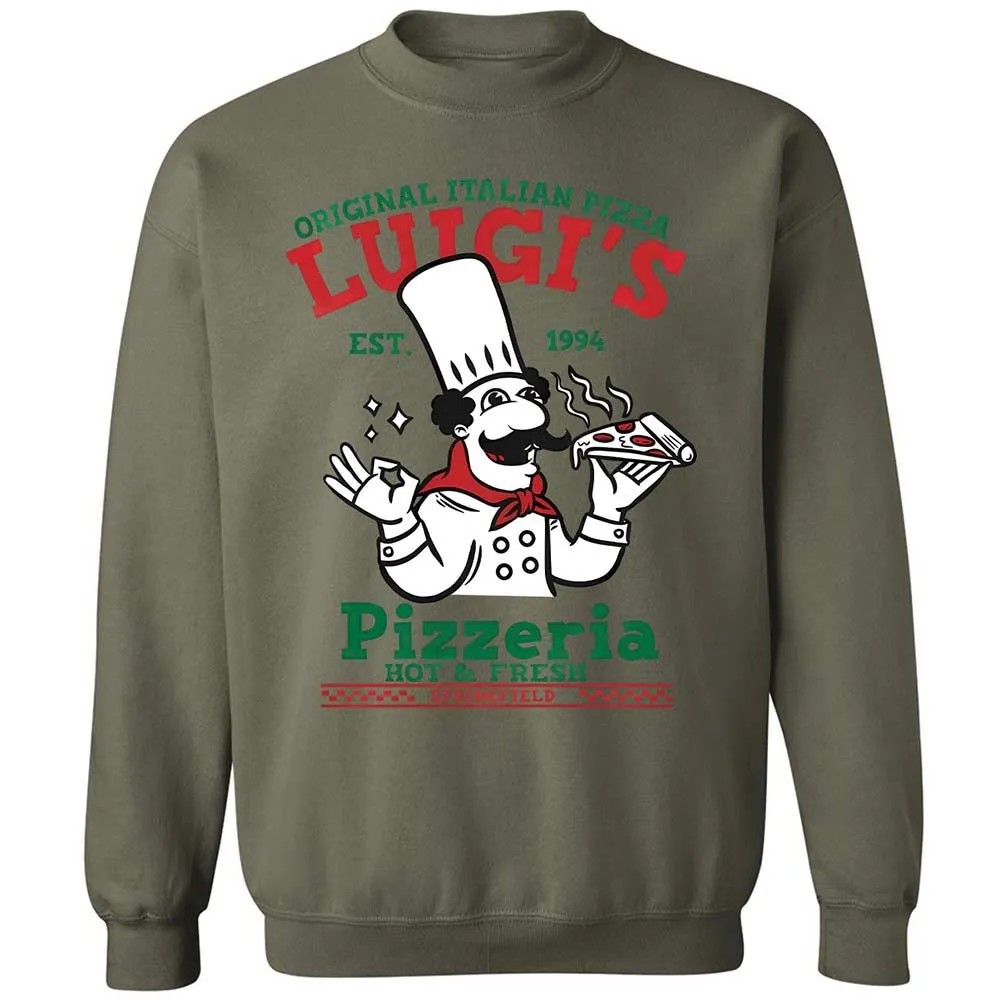 Classic Unisex Sweatshirt - LVWA7TU4 - Military Green - 21