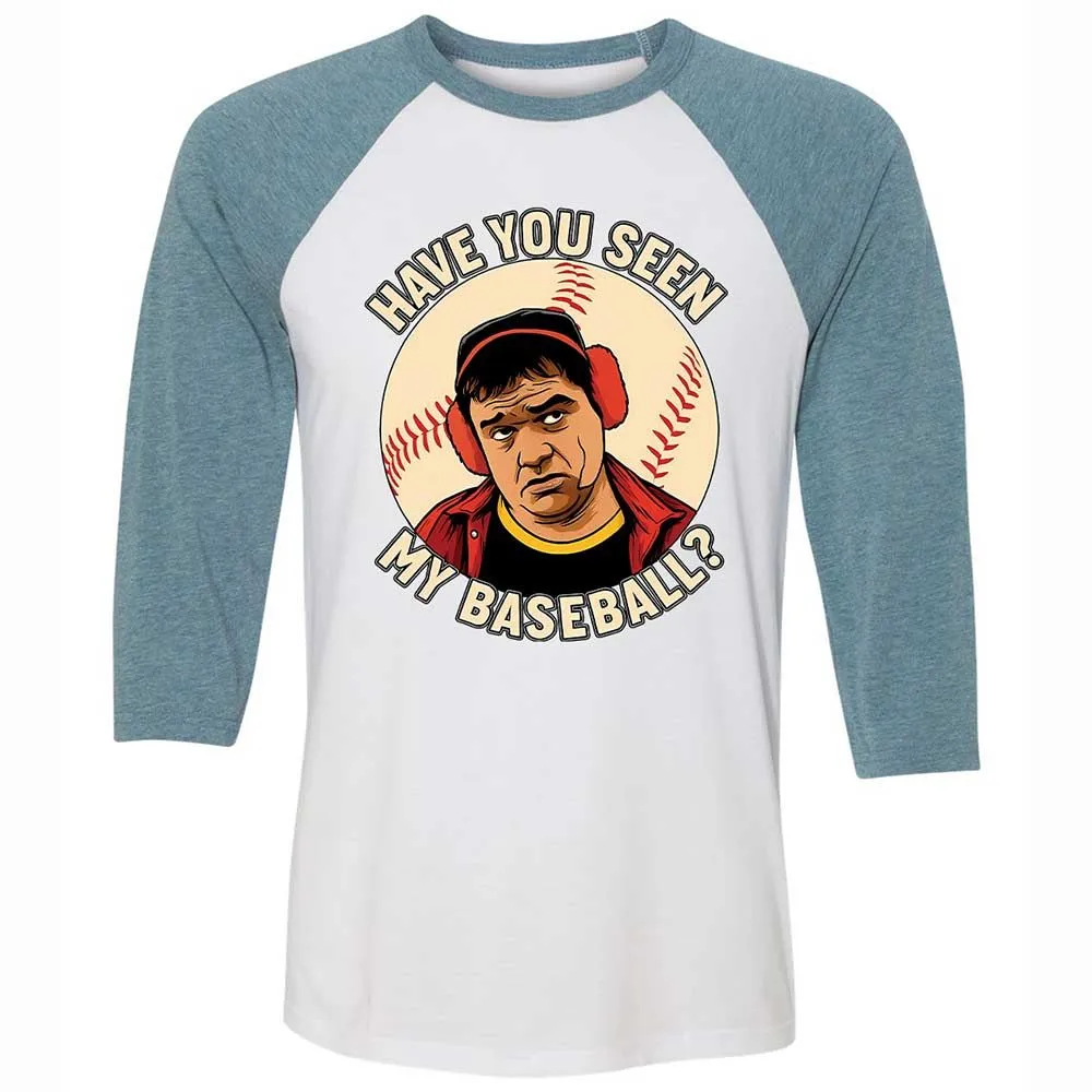 Unisex 3/4 Baseball Tee - NC23W94V - White/Denim - 3