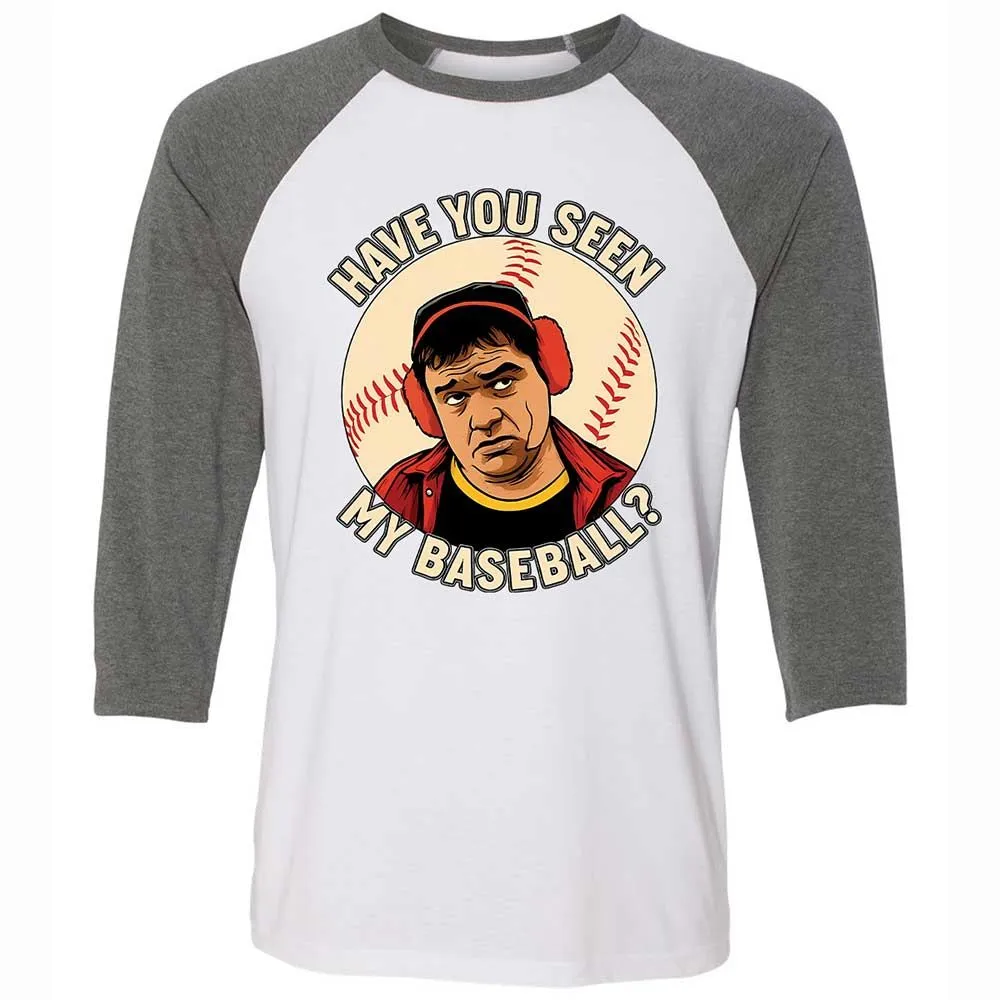 Unisex 3/4 Baseball Tee - NC23W94V - White/Deep Heather - 11