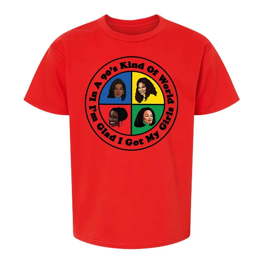Kids T-Shirt - QB95K4WH - Red - 6