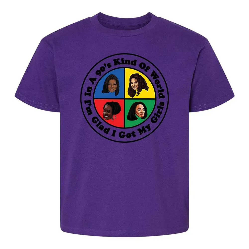 Kids T-Shirt - QB95K4WH - Purple - 11