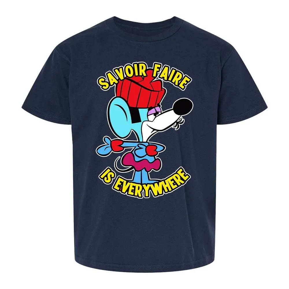 Kids T-Shirt - 4D9FKZ2J - Navy - 2