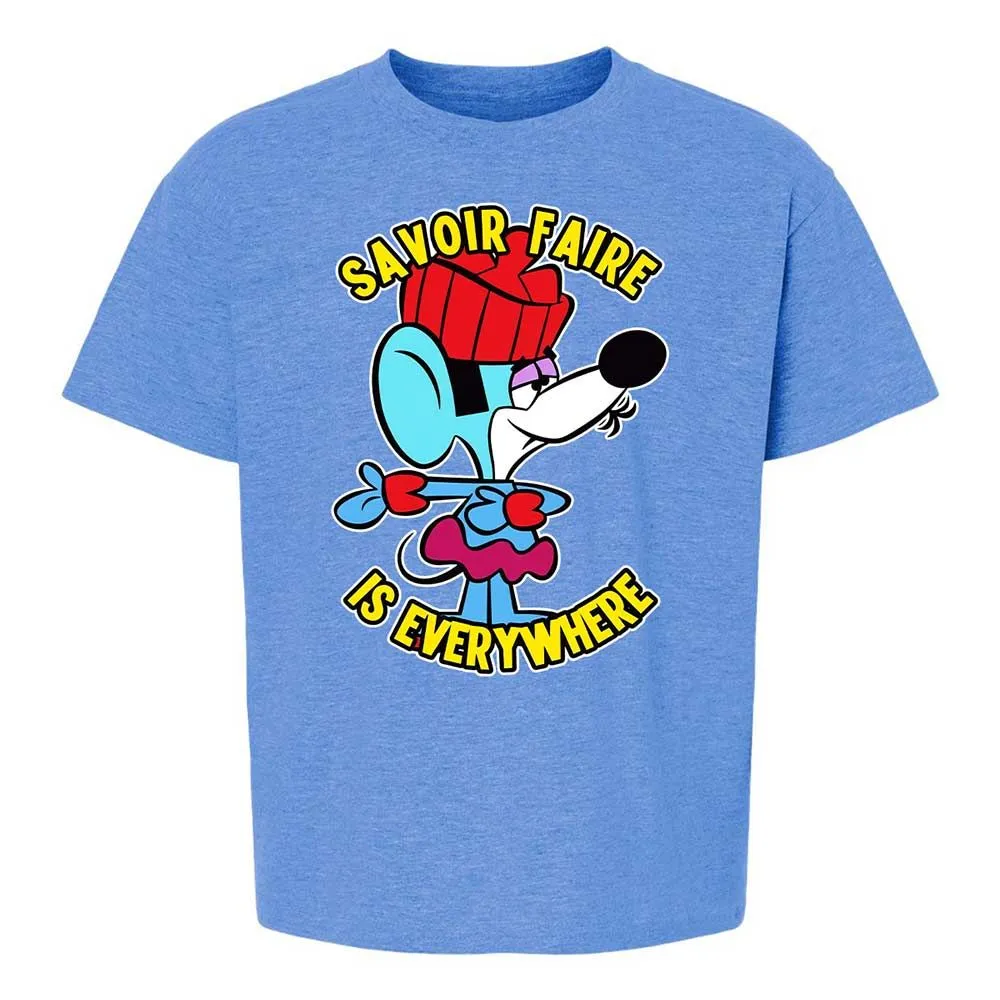 Kids T-Shirt - 4D9FKZ2J - Heather Royal - 13