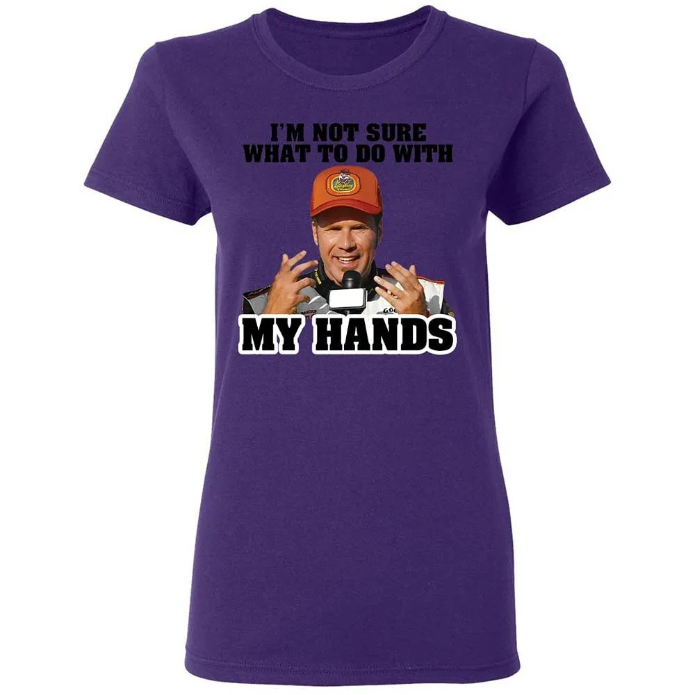 I'm Not Sure What To Do With My Hands - Purple - 11