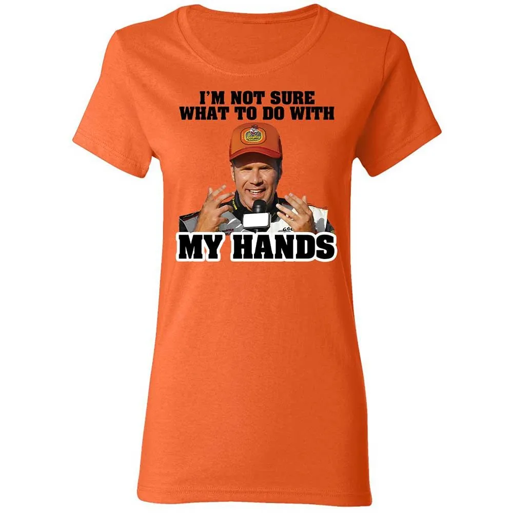 I'm Not Sure What To Do With My Hands - Orange - 12