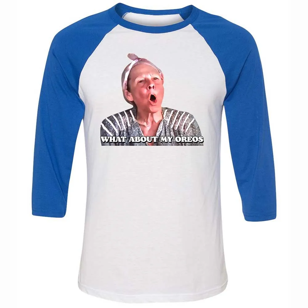 Unisex 3/4 Baseball Tee - 4GQYP4NS - White/True Royal - 10