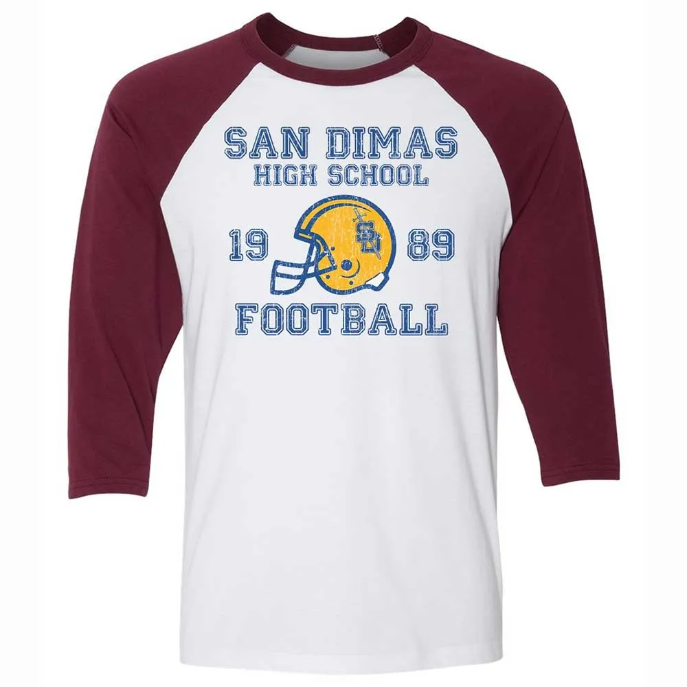 High School Football - White/Maroon - 7