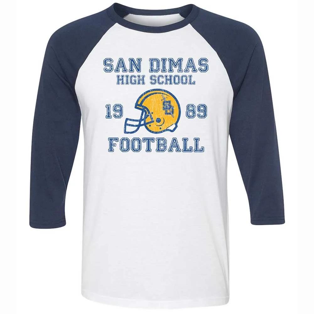 High School Football - White/Navy - 8
