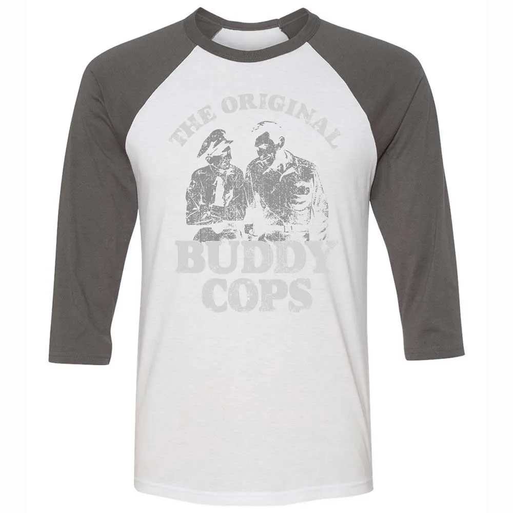 Unisex 3/4 Baseball Tee - B2WR34NK - White/Asphalt - 2