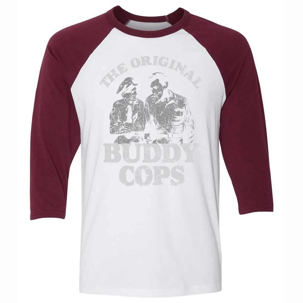 Unisex 3/4 Baseball Tee - B2WR34NK - White/Maroon - 7