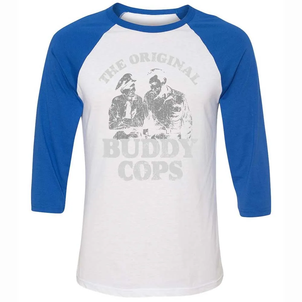 Unisex 3/4 Baseball Tee - B2WR34NK - White/True Royal - 10