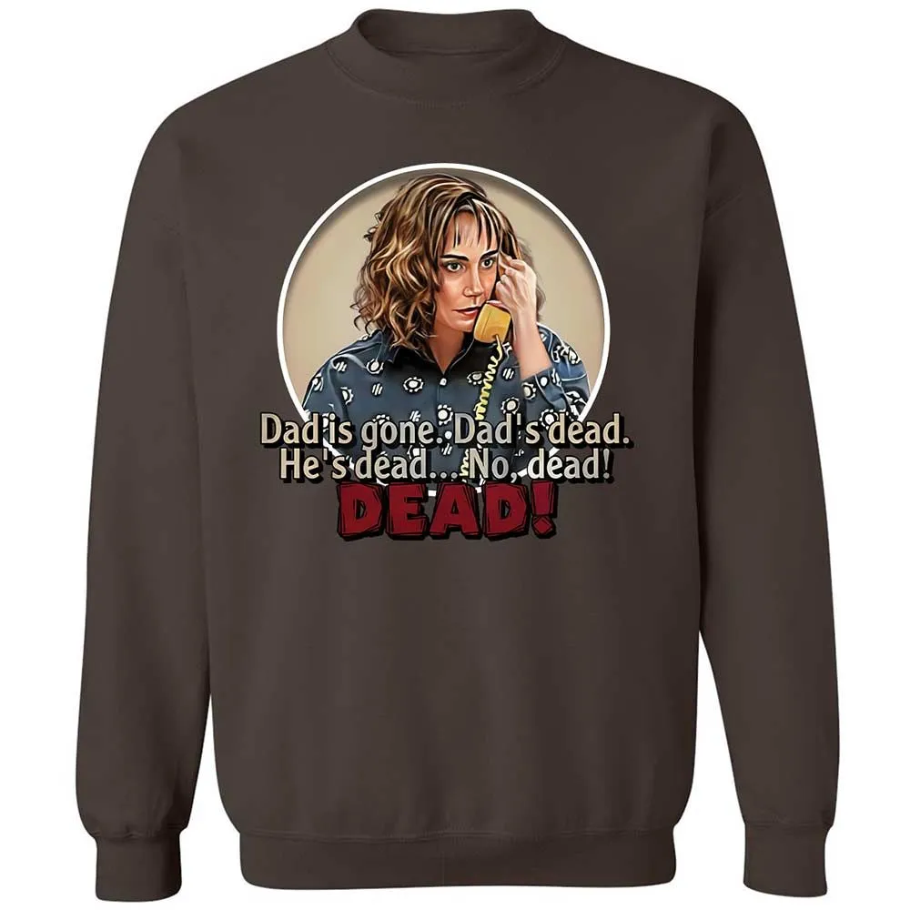 Classic Unisex Sweatshirt - KP3ZXFK4 - Dark Chocolate - 4