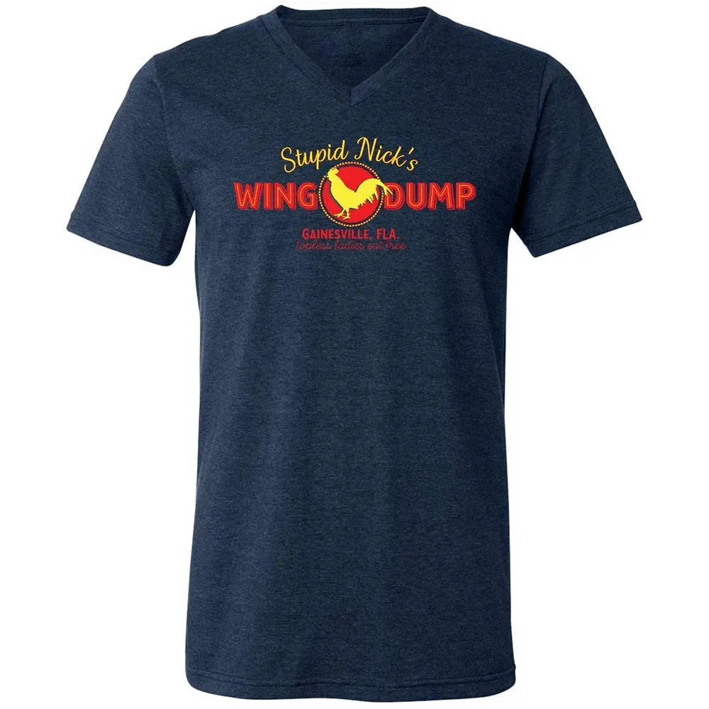 Stupid Nick's Wing Dump - Heather Navy - 13
