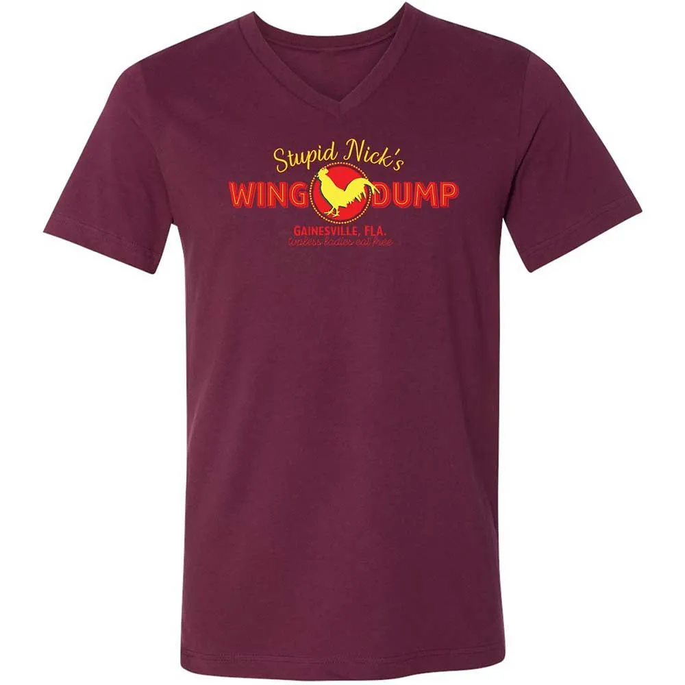 Stupid Nick's Wing Dump - Maroon - 14
