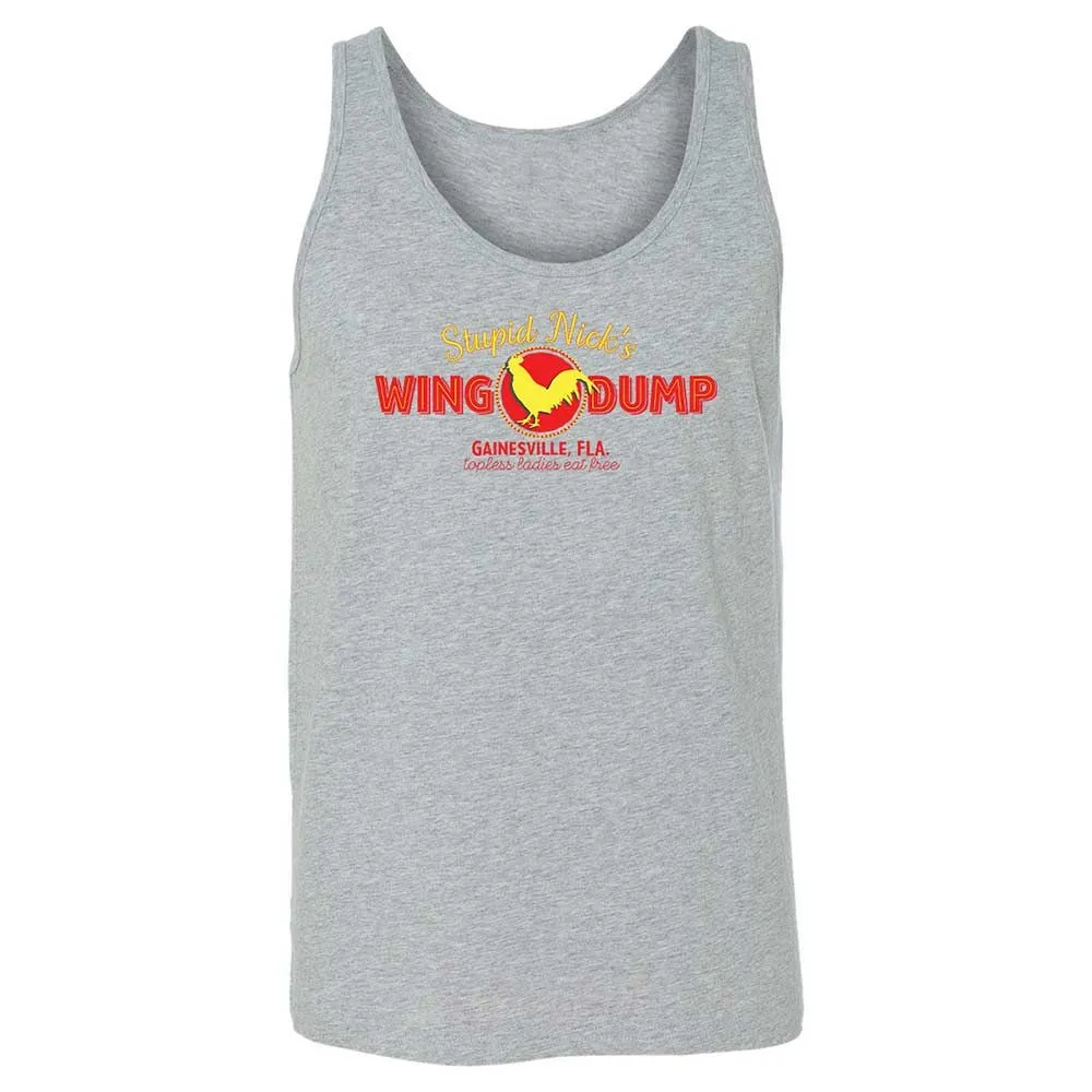 Stupid Nick's Wing Dump - Athletic Heather - 2