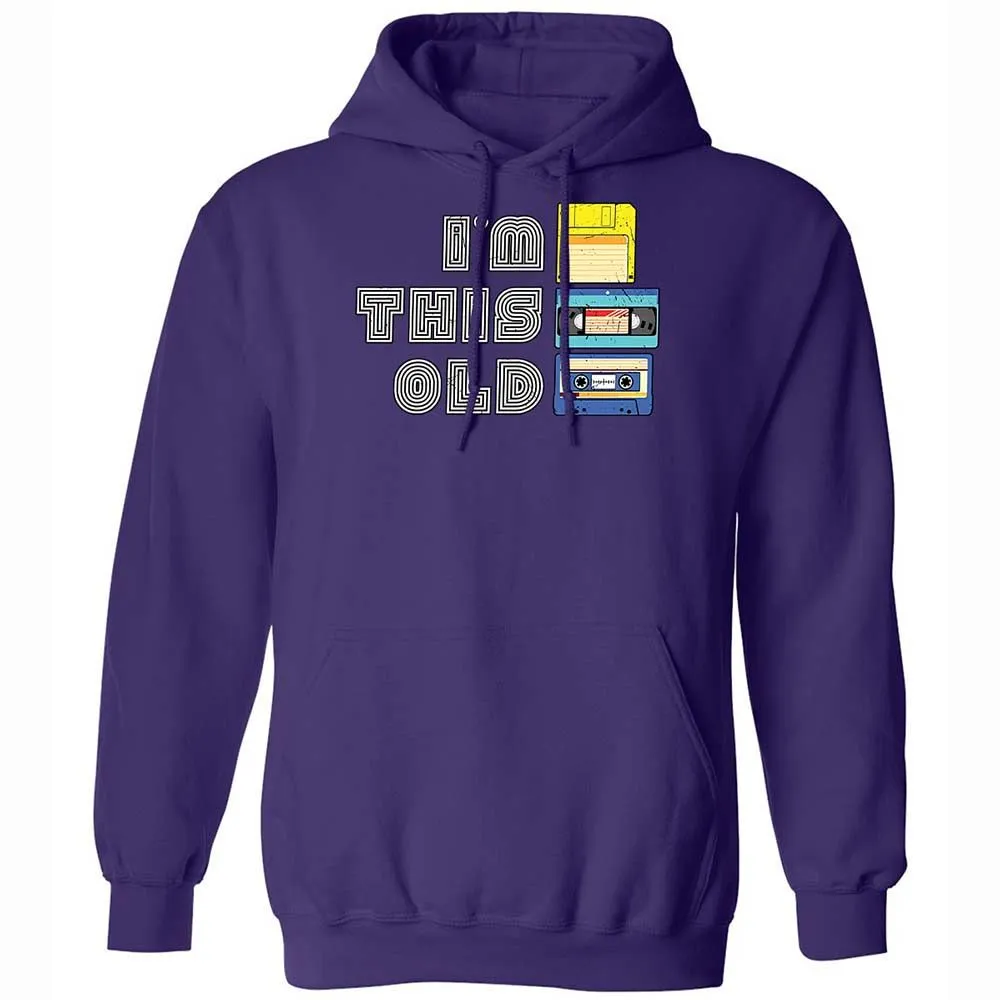 Classic Unisex Hoodie - Black - Purple - 12
