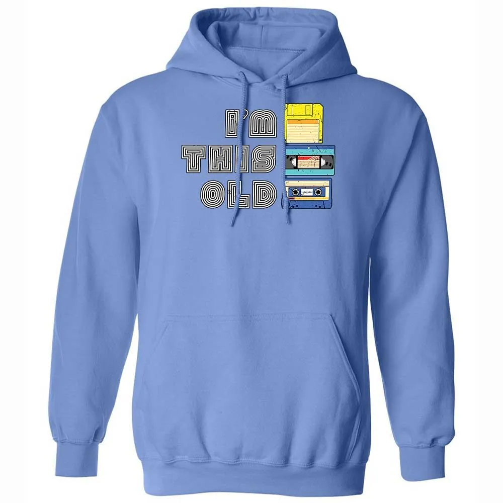 Classic Unisex Hoodie - Black - Carolina Blue - 16
