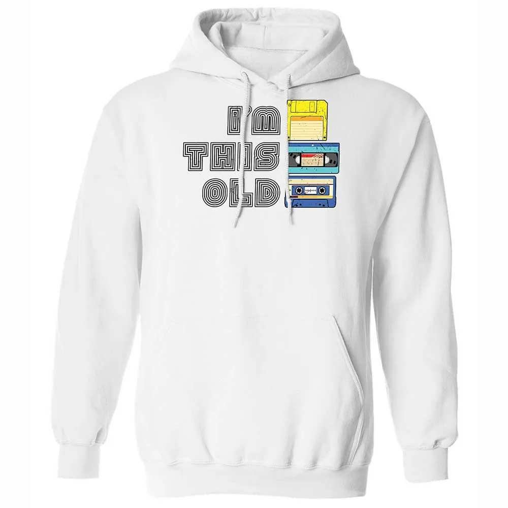 Classic Unisex Hoodie - Black - White - 20