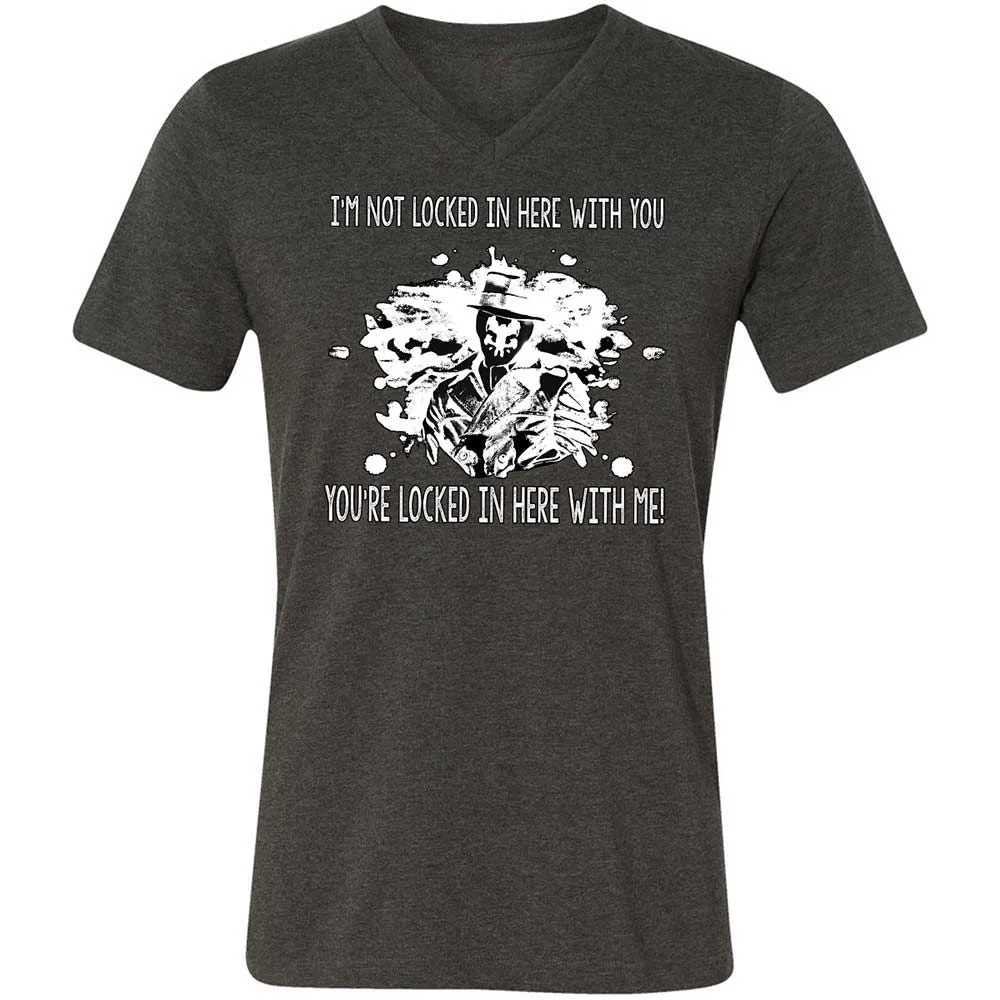 I'm not locked in here with you - Dark Grey Heather - 9
