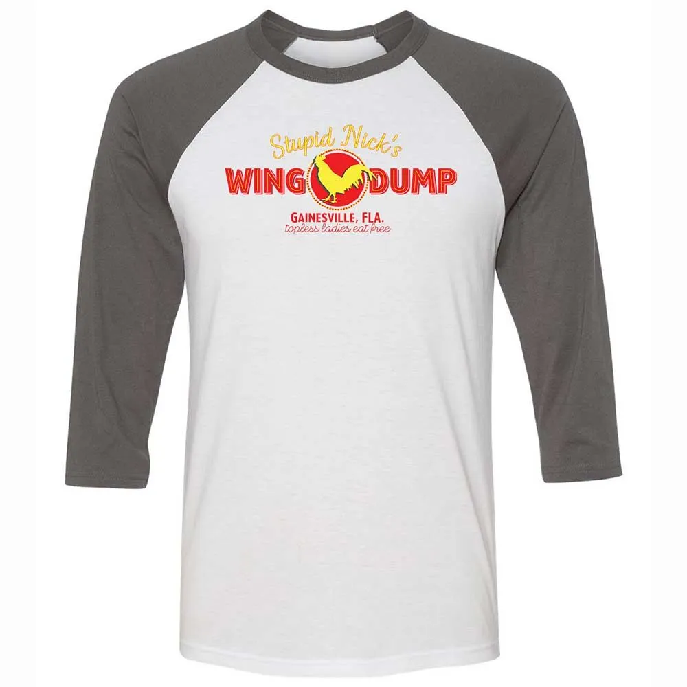 Stupid Nick's Wing Dump - White/Asphalt - 2