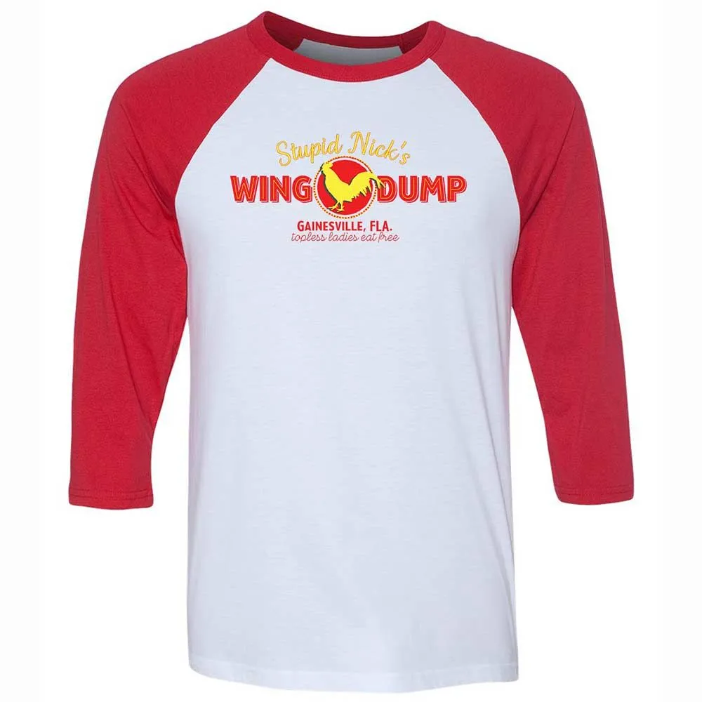 Stupid Nick's Wing Dump - White/Red - 9