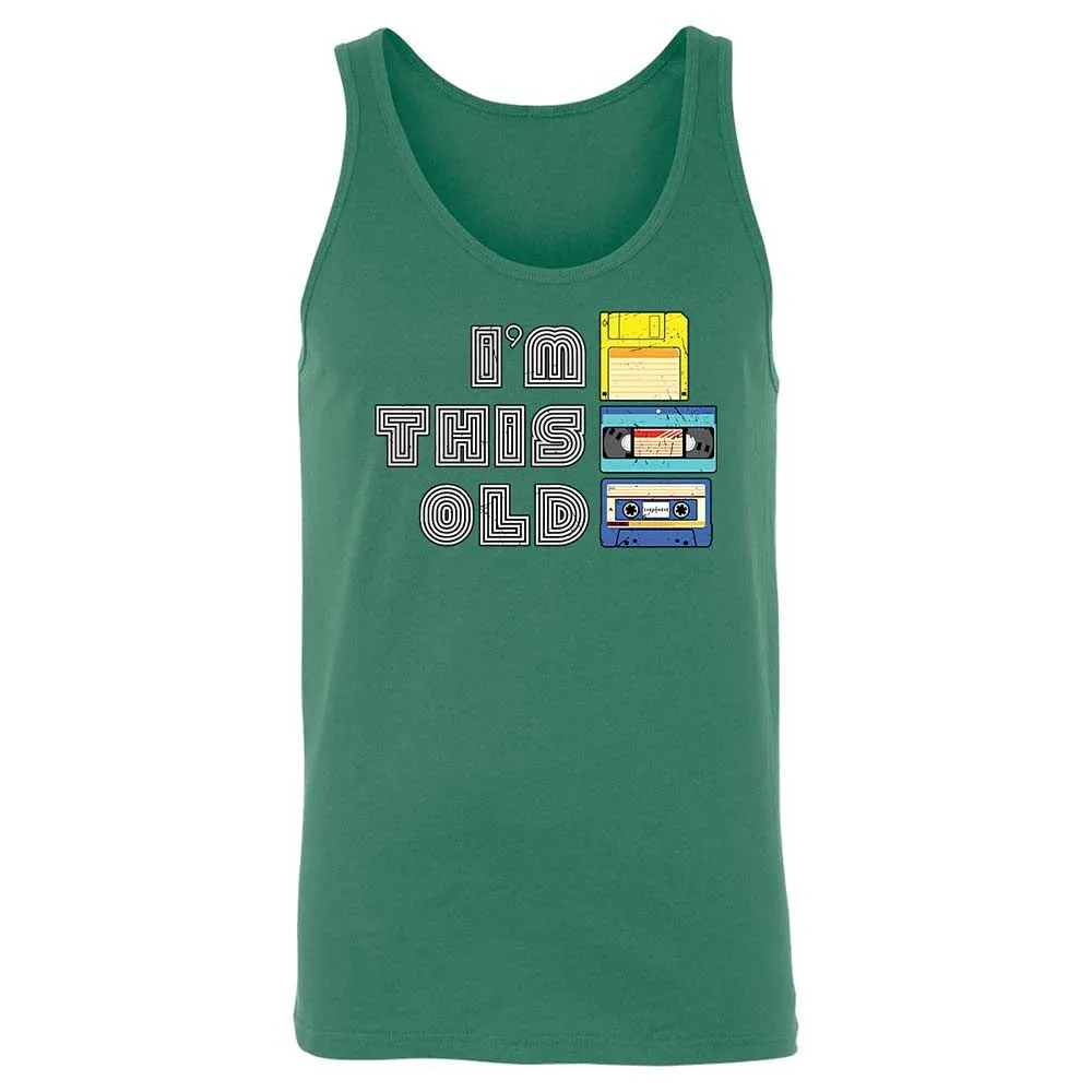 Unisex Jersey Tank - Black - Kelly - 7