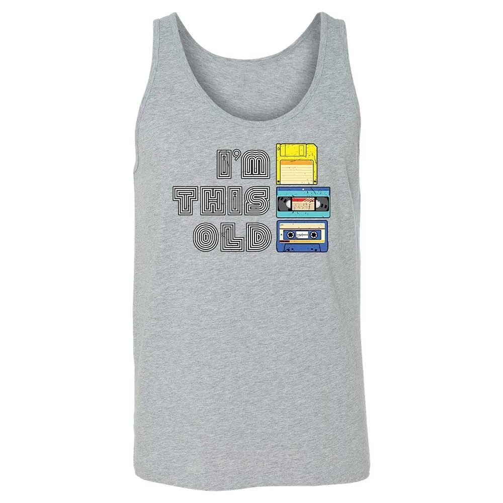 Unisex Jersey Tank - Black - Athletic Heather - 10