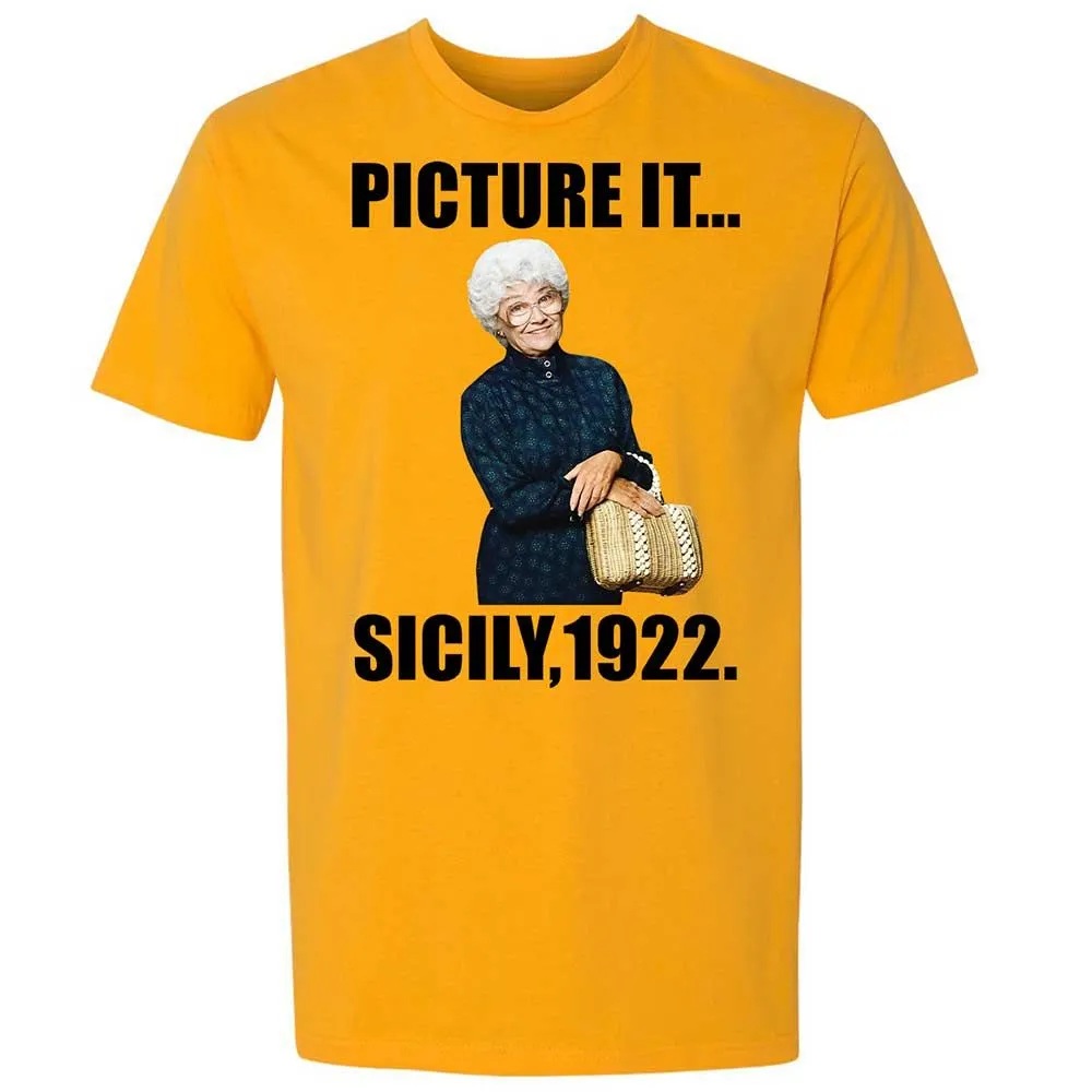 Premium Unisex T-Shirt - YF7AD221 - Gold - 9