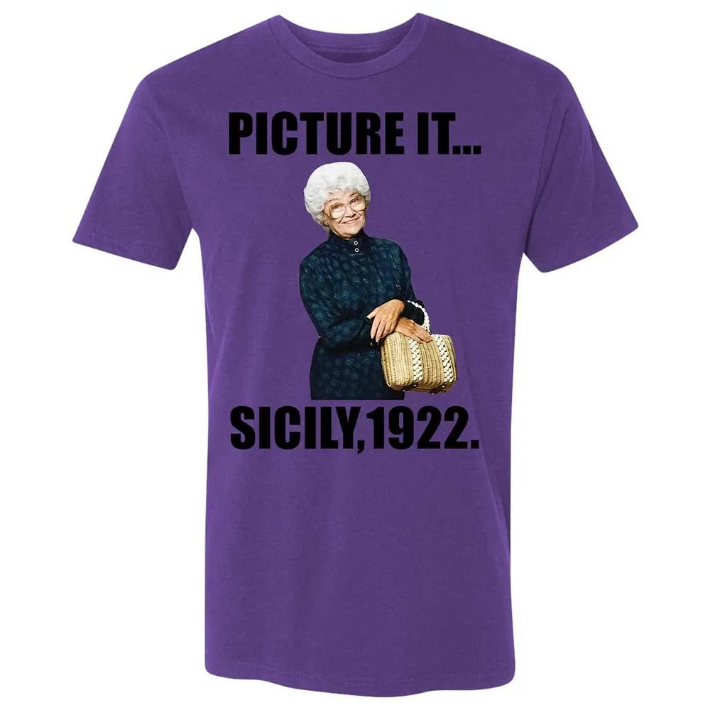 Premium Unisex T-Shirt - YF7AD221 - Purple Rush - 10