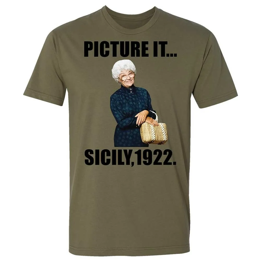 Premium Unisex T-Shirt - YF7AD221 - Military Green - 12