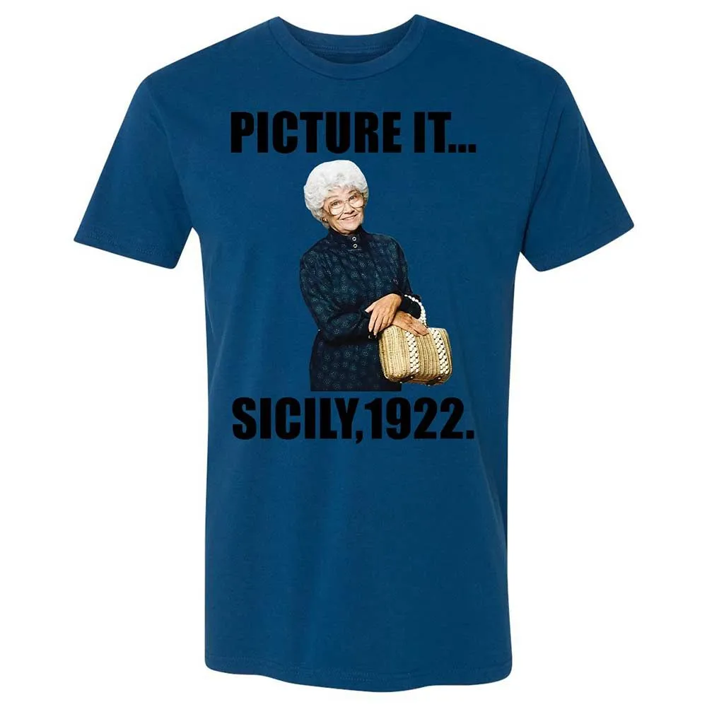 Premium Unisex T-Shirt - YF7AD221 - Cool Blue - 17