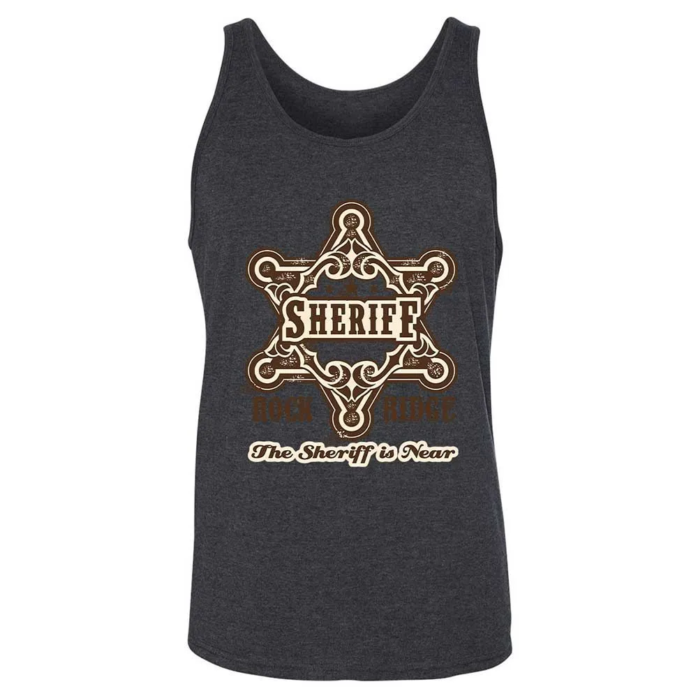 The Sheriff of Rockridge is Near! - Dark Grey Heather - 10