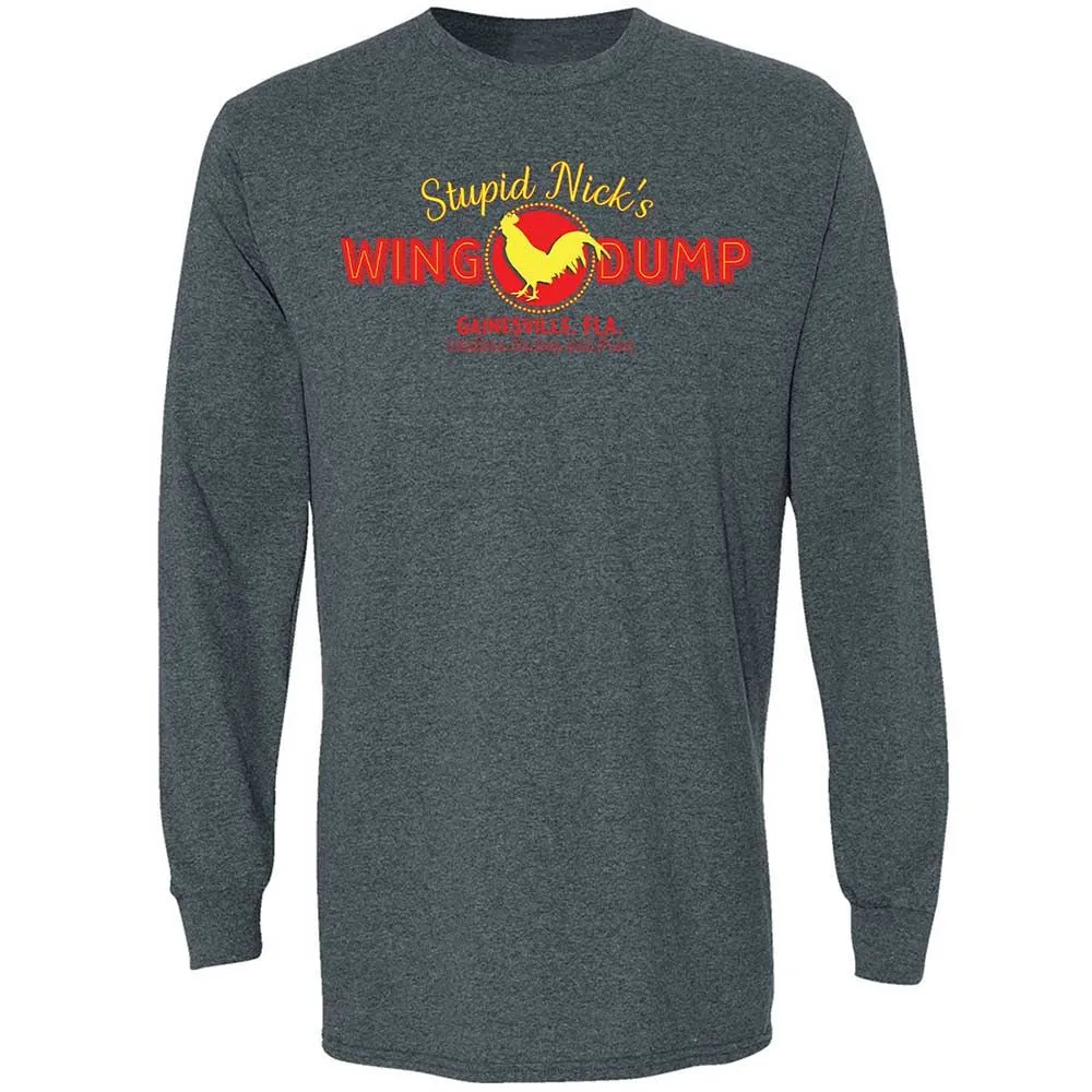 Stupid Nick's Wing Dump - Dark Heather - 15